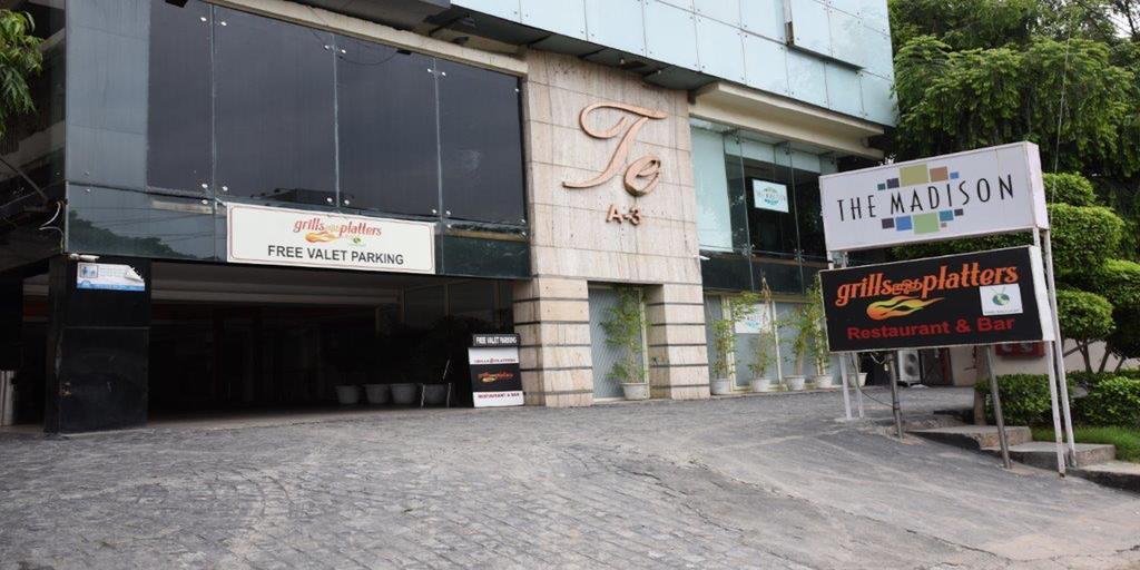 Hotel The Madison Nueva Delhi Exterior foto