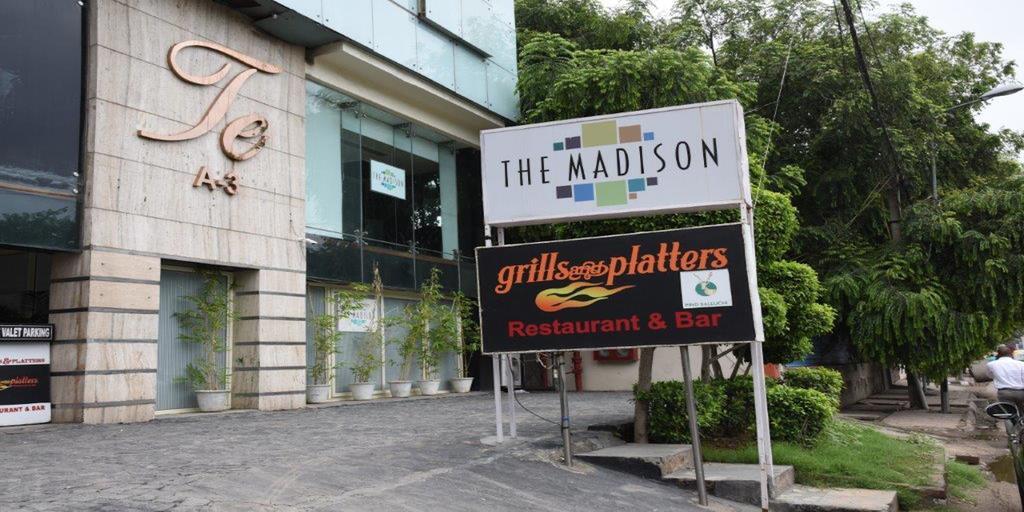 Hotel The Madison Nueva Delhi Exterior foto